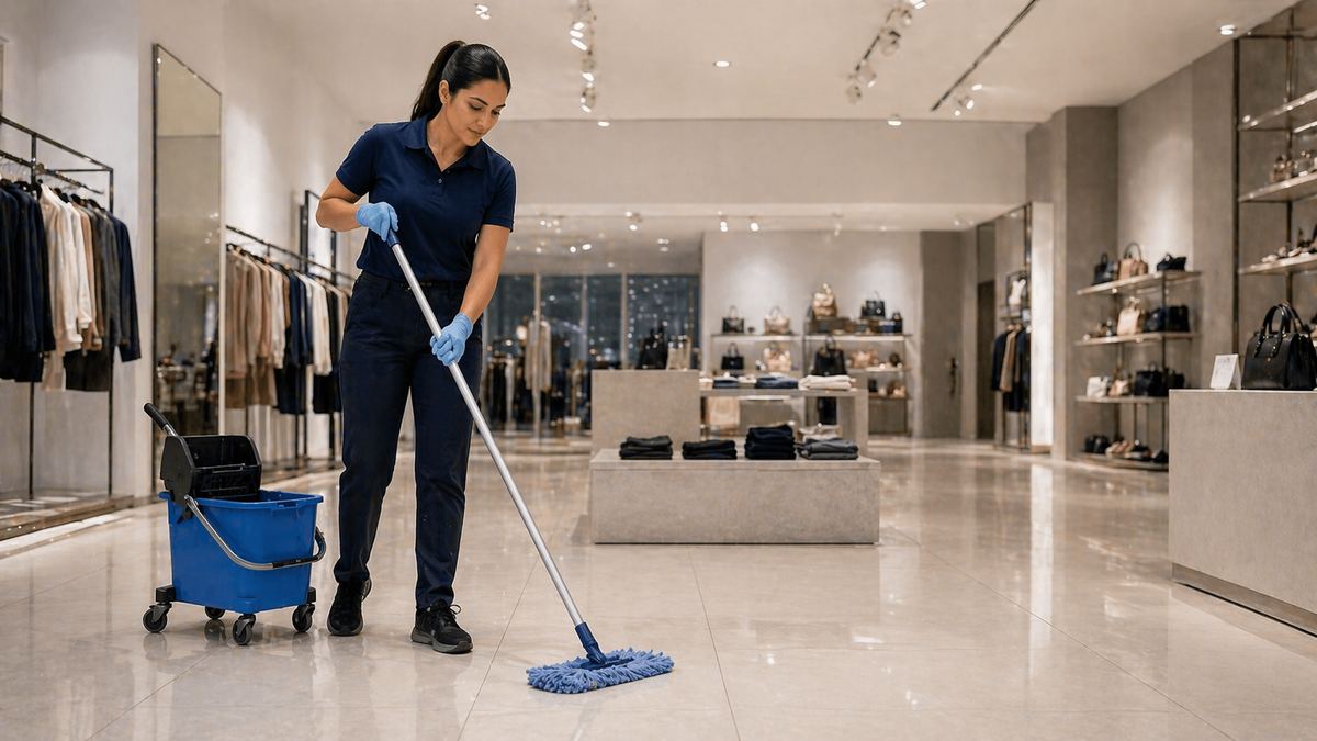 Retail cleaning
